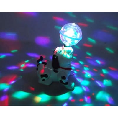 Jouets Intelligents Jouets pour Bébés et Jeunes Enfants Chien Électrique Innovation Musique Dynamique Danse Tourne à 360 Degrés Rêve Partout dans le Ciel