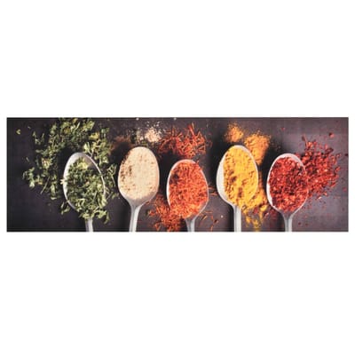 vidaXL - Keukenmat - wasbaar - Spoons - 45x150 - cm