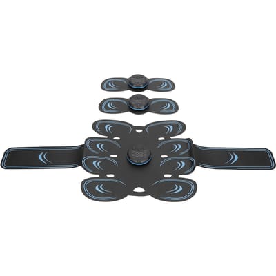 Buikspiertrainer Vetverbranding USB Oplaadbaar Multi-Versnelling Buikspiertrainingsapparaat voor gray