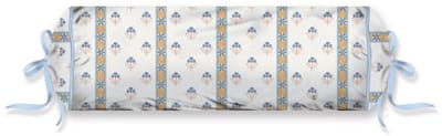 Pip Studio Kairi Bloom Roll Cushion Sierkussen - 22 x 70 cm cm - Licht blauw
