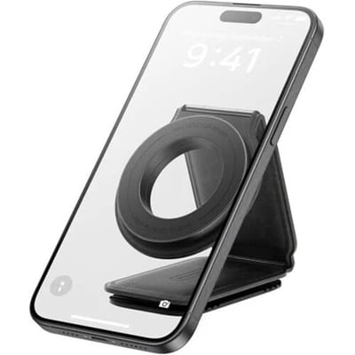 Baseus C02 PrimeTrip - Magnetische Dashboard Telefoonhouder Auto - Compatibel met MagSafe - Buigbaar - 360 Graden Verstelbaar - Zwart