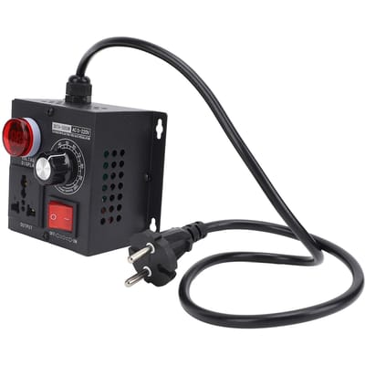 Elektronische Spanningsregelaar 5000W Thyristor LED Digitaal Display Traploze Variabele Snelheidsregelaar
