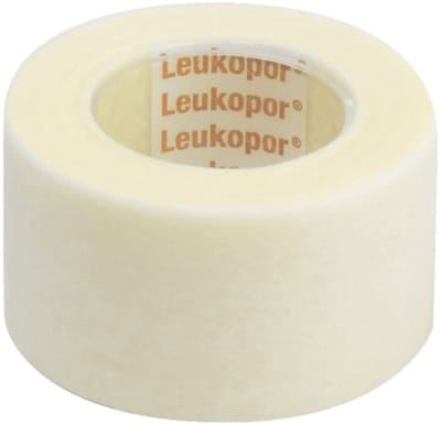 Leukopor 2,5cmx9,2m huidvriendelijke hechtpleister voor de kwetsbare huid