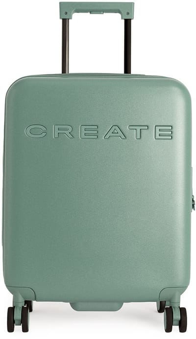 CREATE - Harde polycarbonaat koffer met TSA-slot en multidirectionele wielen - S Cabin Uitbreidbaar - LUGGAGE STUDIO
