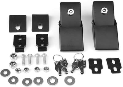 Anti-diefstal Metalen Slotset met Sleutels voor Wrangler JK 2007-2017 - Beveiliging, Auto Accessoires, Slotbeveiliging