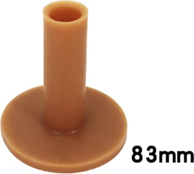 2x 80mm Driving Range Tee - Golf Accessoires - Rubber - Afslaan- Golf tees