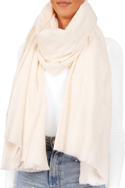 Oversized Wool Look Sjaal 100x200 cm - Warm en Zacht | Unisex Herfst & Winter Accessoire