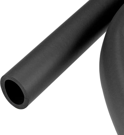 Foam Isolatiebuizen voor Gripbescherming | Ideaal voor Gym, Sportuitrusting en Koperbuizen (Zwart, 25mm ID, 35mm OD, 2M)