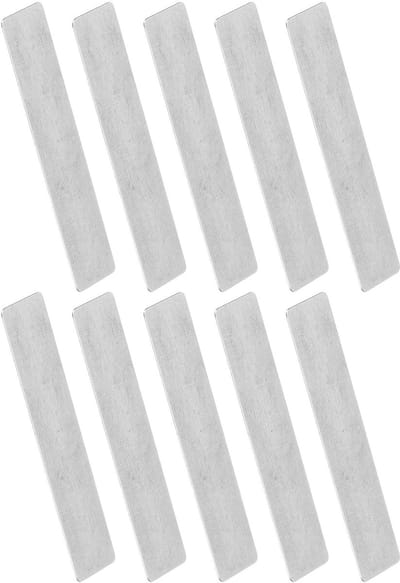 Dailygoods- Luchtcompressor Klepplaten Set - 10 Stuks - Gietijzeren Pompaccessoires - Geschikt voor 51 Mm Cilinder - Onderdeel voor Onderhoud - Hittebestendig - Ventielplaat