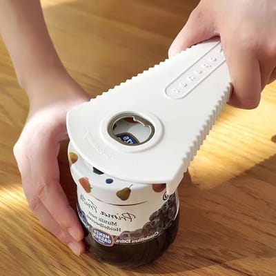 Multifunctionele Flessenopener voor Bier en Blikjes - Ideaal voor Feestjes en Barbecues