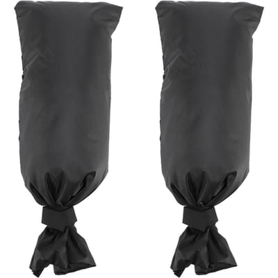 Buitenkraanhoes Winter Vorstbeschermende Beschermer Waterdicht Geïsoleerde Tuit Slang Bib Hoes S(for 2-4kg) gray