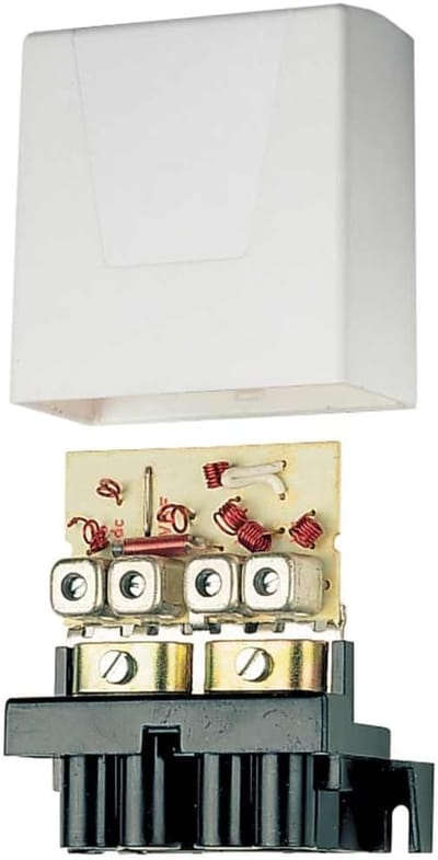 Signaalversterker - Antenne Versterker - TV Signaal Verbeteren - 1 Ingang Aansluiting - Compact Formaat