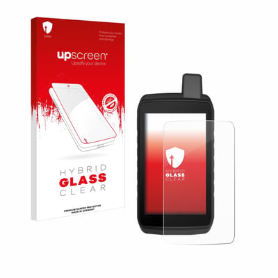 upscreen - Screenprotector voor Garmin Montana 710 - Folie Beschermfolie Beschermglas transparant