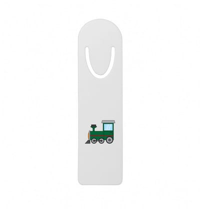 Hacebo® - Treinen metalen boekenlegger - Treinmachinist - Treinmachinisten - spoorvoertuigen - locomotieven Bladwijzer boekenleggers - 12.7 cm x 3.2cm