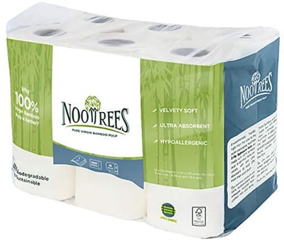 Biologisch afbreekbaar en duurzaam toiletpapier - 3-laags, 220 vellen, 12 rollen