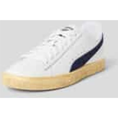 Puma Clyde Vintage Leren Sneakers, Wit