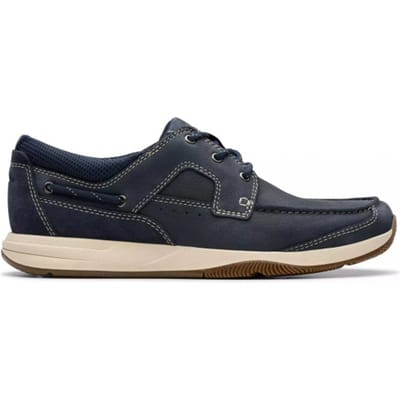 Clarks Sailview Lace - heren veterschoen - Blauw - maat 40 (EU) 6.5 (UK)