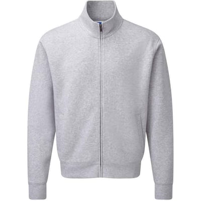 Russell Heren Authentiek Sweatjack (Licht Oxford)