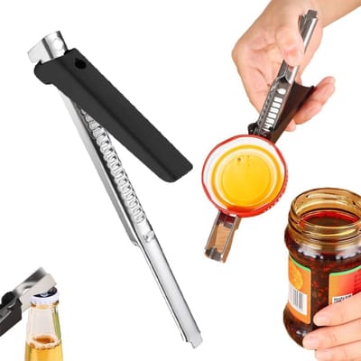 Effortless Arthritis Jar Opener - Verstelbare Dekselopener - Handmatige Blikopener - Schroefdekselopener - Glazen Dekselopener voor Familie - Picnic en Thuisgebruik