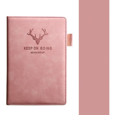 Namajunas - Notitieboek - Zachte kaft - 360 pagina's - Gelijnd, te gebruiken als planner - Notitieboek A5 - Dikker model - Kan als journal gebruikt worden - Langdurig schrijven zonder vermoeide ogen - Een schoolcadeau voor kinderen - Schoolspullen
