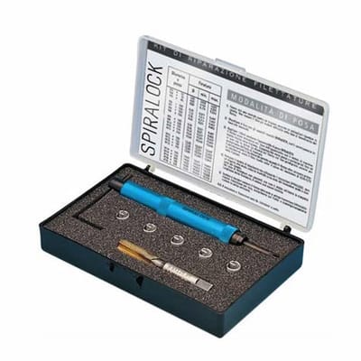 Schroefdraad Reparatieset - Draadinzetstukken - Schade Herstellen - Gelegeerd Staal - M7 x 100