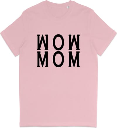 T Shirt Dames - Geweldige Moeder - Roze - Maat XS