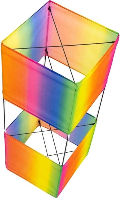 Kindervlieger - Vlieger voor buiten - Vliegerplezier beleven - Klaar om te vliegen - 75 x 120 cm - Classic