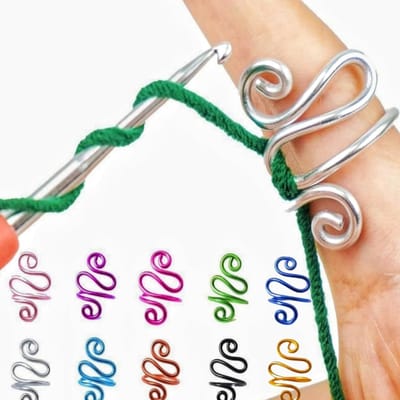 10 Stuks Haakringen voor Haken, Vingerhaken en Breiaccessoires - Ideaal voor Creatieve Projecten