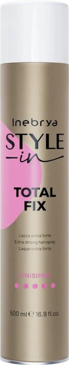 Inebrya, Style-In, Laque, Pour Coiffer, Fixation Extra Forte, 500 ml