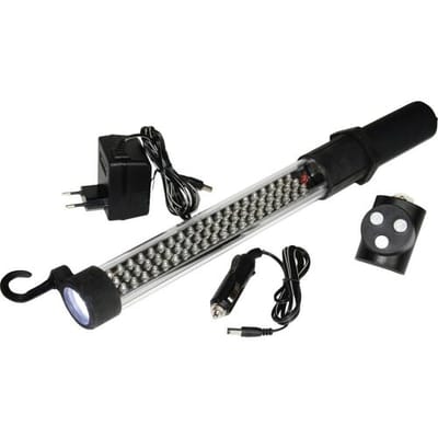 HP Autozubehör 28368 60+17LED Akku Arbeitsleuchte LED-staaflamp LED werkt op een accu, werkt op stekkernetvoeding, met autostekker 5 W 110 lm Aantal