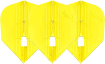 Dart Flights - Vols Kami - Darts Spelen - 90 Graden Vorm - Small Standard - Geel