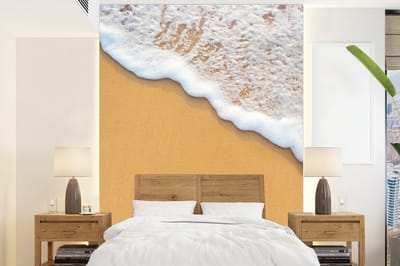 Behang - Fotobehang Strand - Water - Zee - Tropisch - Zomer - Breedte 165 cm x hoogte 220 cm