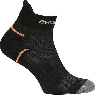 Brubeck - Hardloopsokken - Light-met Zilverionen-Heren Zwart 39-41