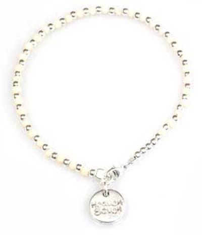 Heaven Eleven - 925 Zilver - cremekleurige kralen
