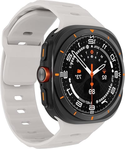 Sportieve en Waterdichte Silicone Horlogeband voor Samsung Galaxy Watch Ultra 47mm - Comfortabele Accessoires voor Mannen en Vrouwen