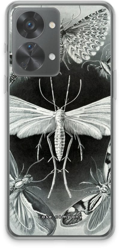 Case Company® - Hoesje geschikt voor OnePlus Nord 2T hoesje - Haeckel Tineida - Soft Cover Telefoonhoesje - Bescherming aan alle Kanten en Schermrand