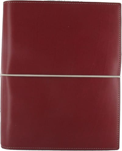Agenda Organizer - Plannersysteem - Afspraken Plannen - Modern Klassiek Design - A5 Formaat - Rood
