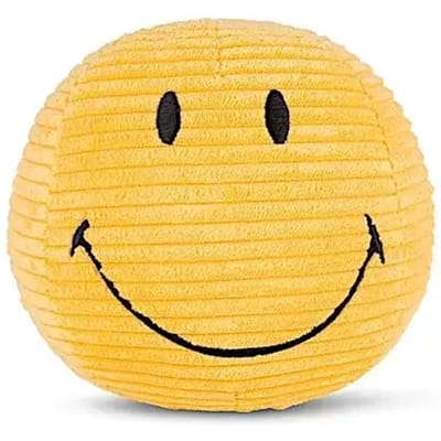 Bon Ton Toys Smiley® - Knuffel Corduroy Geel - 13cm