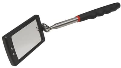 Spiegelgereedschap met LED, telescoop 28-80 cm, spiegel 40x65 mm kopen