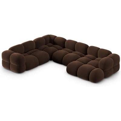 Hoekbank Loretto links velvet | Cosmopolitan Design