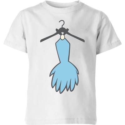 The Flintstones Betty Dress Kids' T-Shirt - White - 98/104 (3-4 jaar)