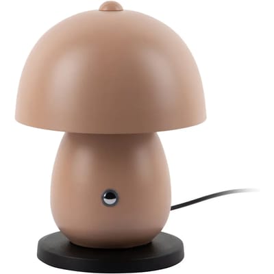 Leitmotiv Tafellamp Mono Led - Zachtbruin - Ø14cm - Scandinavisch
