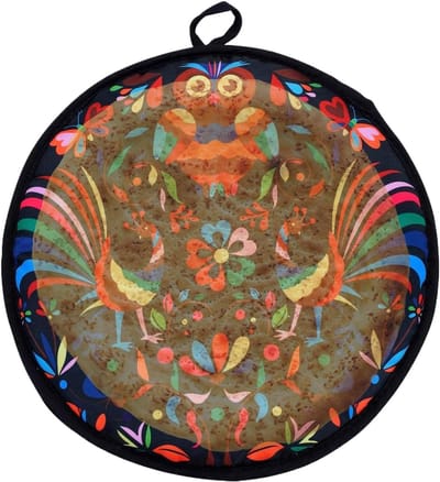 Tortilla Verwarmer - Warmhoudzak - Zacht en warm houden - Magnetronbestendig - 30 cm
