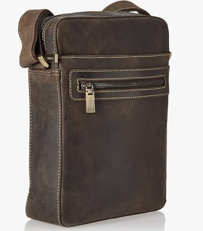 Visconti Cross Body Bag - Heuptass - leder - bruin - kwaliteit