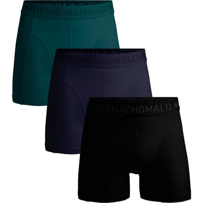 Muchachomalo Boxershort Heren – 3 Pack – 95% Katoen – Heren Ondergoed – Kleding – Stevig Ondergoed – Onderbroeken Heren