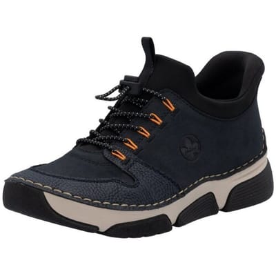 Rieker dames slip-on schoenen donkerblauw