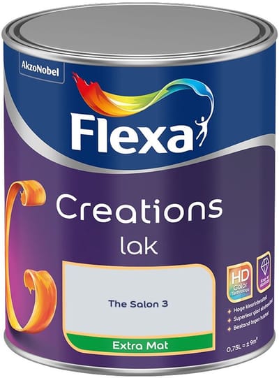 Flexa - Creations Lak Extra Mat - The Salon 3 - Mengverf - 750 Ml