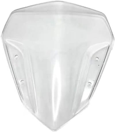 Motorfiets Windscherm - Scooter Accessoires - Bescherming Tegen Wind - Verbeterd Uiterlijk - 500 Gram - Duidelijk