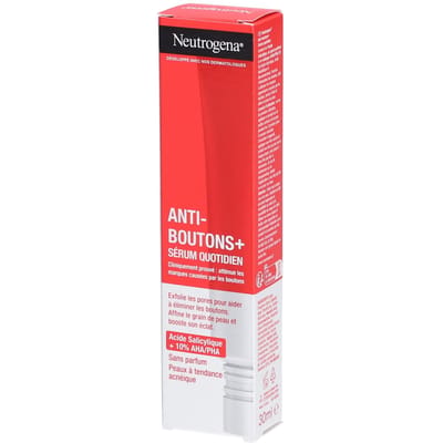 Neutrogena® Anti-Puistjes+ Dagelijks Serum | Tegen Acne en Onzuiverheden 30