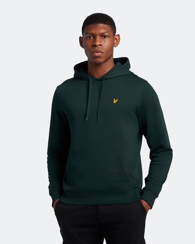 Lyle and Scott Hoodie Donkergroen - Maat XXL - Heren - Hoodies